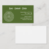 Kunst voor vliegende spieren visitekaartje (Voorkant / Achterkant)