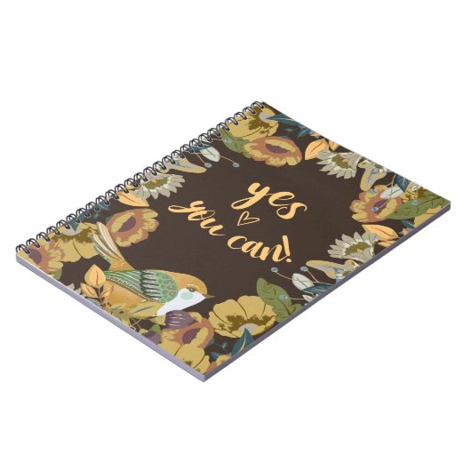 Kunst voor vogels en Floral Folk Notitieboek (Linkerzijde)