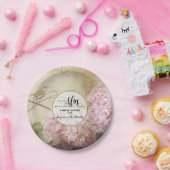 Kunst voor vrijgezellenfeest Papier, decor Pink Hy Papieren Bordje (Feest)