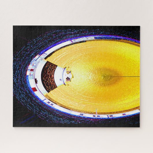 Kunst voor vuurtoren legpuzzel (Horizontaal)