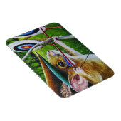 Kunst voor Waterverf van aartskamp Muis & Pijl Magneet (Rechterzijde)