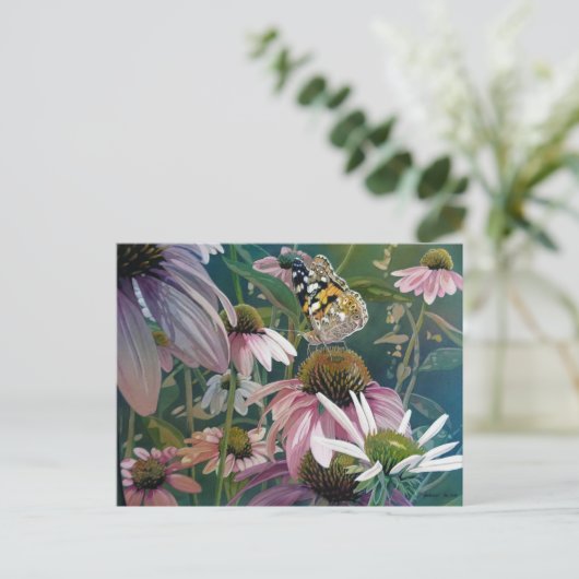 Kunst voor Waterverf van geschilderde vrouwerij -  Briefkaart (Staand voorkant)