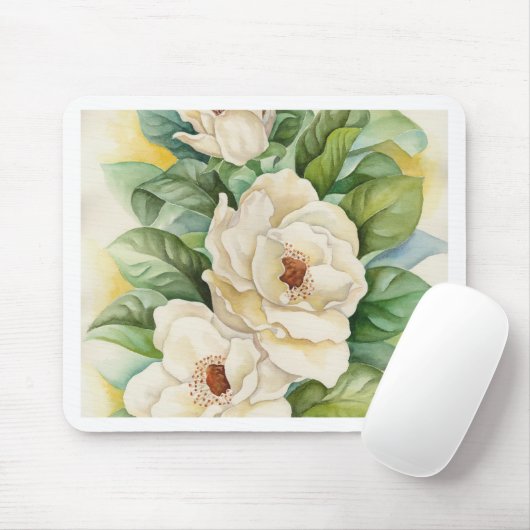 Kunst voor Waterverf van magnolia Flower - Multi Muismat (Met muis)