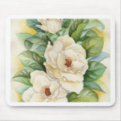 Kunst voor Waterverf van magnolia Flower - Multi Muismat (Voorkant)