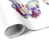 Kunst voor Waterverf van vlinders Cadeaupapier (Rol Hoek)