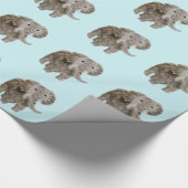 Kunst voor wilde dieren cadeaupapier (Hoek)