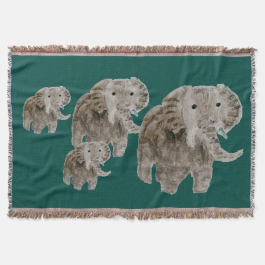 Kunst voor wilde dieren deken (Voorkant)