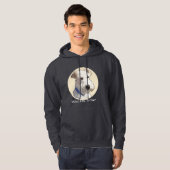 Kunst voor Wire Fox Terrier Hoodie (Voorkant volledig)