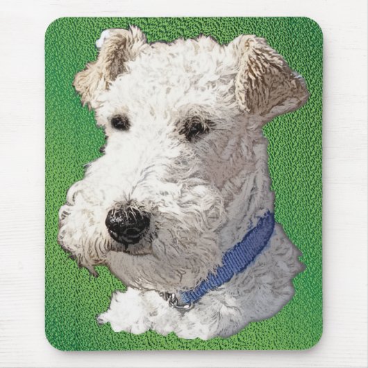 Kunst voor Wire Fox Terrier Muismat (Voorkant)