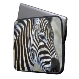 Kunst voor zebra liefhebbers laptop sleeve