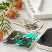 Kunst voor zware vrachtwagens voor vrachtwagenchau sleutelhanger (Voorkant Rechts)