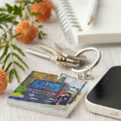 Kunst voor zware vrachtwagens voor vrachtwagenchau sleutelhanger (Voorkant Rechts)