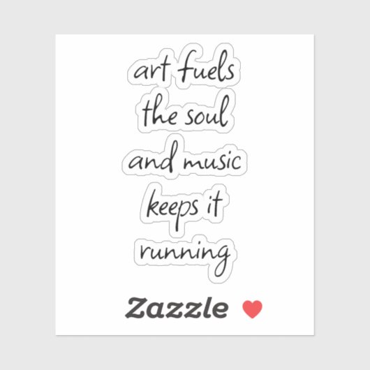 Kunst vormt de sol op maat gesneden vinylSticker Sticker (Vel)