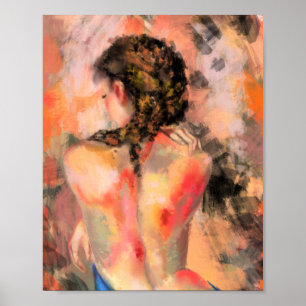 Kunst Vrouw Lichaam Poster