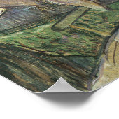  kunst, vrouw met handschoenen van Toulouse Lautre Poster (Hoek)