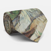  kunst, vrouw met handschoenen van Toulouse Lautre Stropdas (Opgerold)