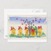 Kunst waar de verbeelding leeft briefkaart (Voorkant / Achterkant)