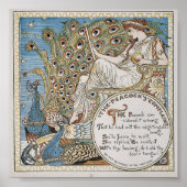 Kunst, , Walter Crane, Juno en haar vogels Poster (Voorkant)