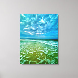 kunst, wandkunst, Fort Walton Beach, Florida Canvas Afdruk