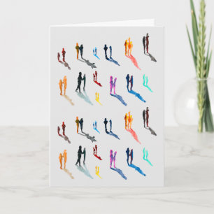 Kunst waterverf kaart