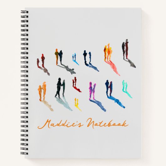 Kunst waterverf notitieboek (Voorkant)