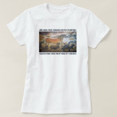 Kunst werd voor het eerst Creëer met een speciaal  T-shirt (Design voorkant)