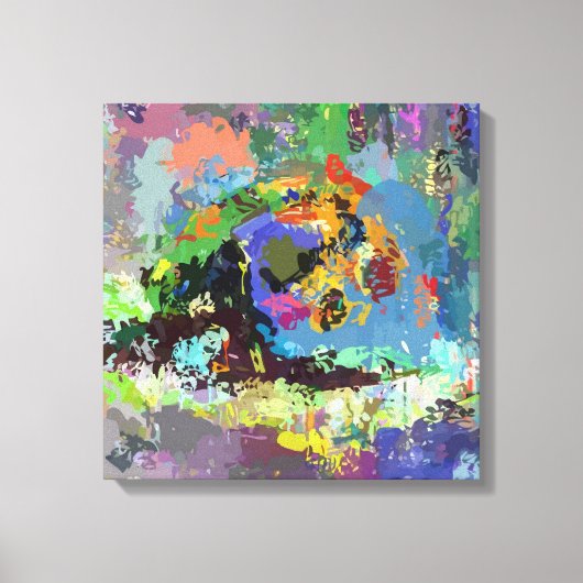 Kunst | Zazzle_Growshop. Canvas Afdruk (Voorkant)
