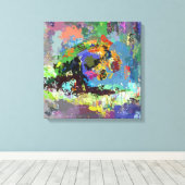 Kunst | Zazzle_Growshop. Canvas Afdruk (Insitu (Houten vloer))