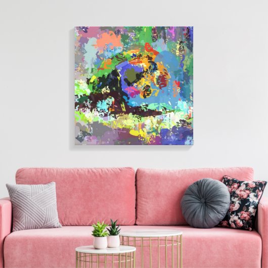 Kunst | Zazzle_Growshop. Canvas Afdruk (Insitu (Woonkamer))