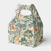  kunst, zebra's giraffen, flamingo, vogeltjes, lio bedankdoosjes (Achterkant)