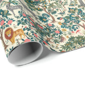 kunst, zebra's giraffen, flamingo, vogeltjes, lio cadeaupapier (Rol Hoek)