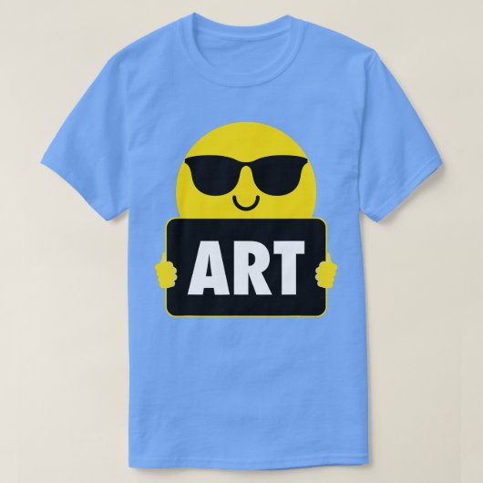 Kunst Zonnebril Shirt Artistiek T-shirt (Design voorkant)