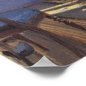  kunst, zonneschijn in de blauwe kamer door Ancher Poster (Hoek)