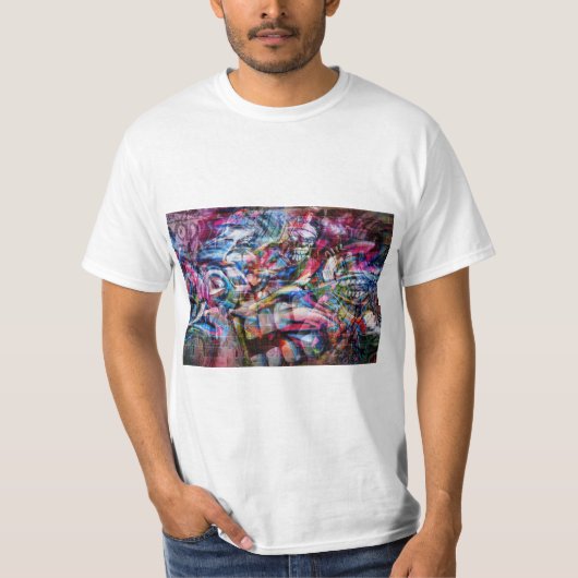 Kunstaarster lachen t-shirt (Voorkant)