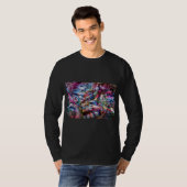 Kunstaarster lachen t-shirt (Voorkant volledig)