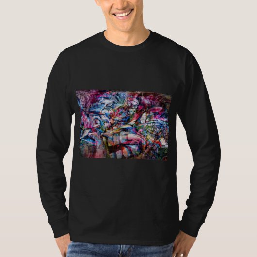 Kunstaarster lachen t-shirt (Voorkant)