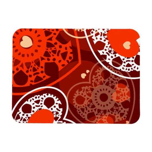 Kunstachtergrond, hoogwaardige magneet (Horizontaal)