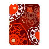 Kunstachtergrond, hoogwaardige magneet (Verticaal)