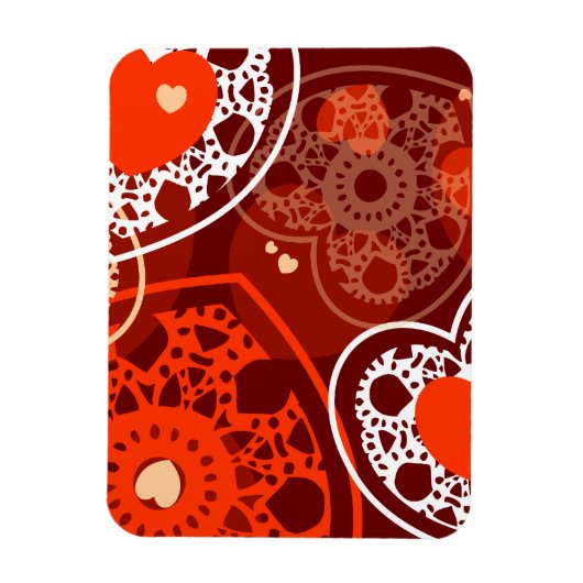 Kunstachtergrond, hoogwaardige magneet (Verticaal)