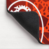 Kunstachtergrond, mousepad muismat (Hoek)