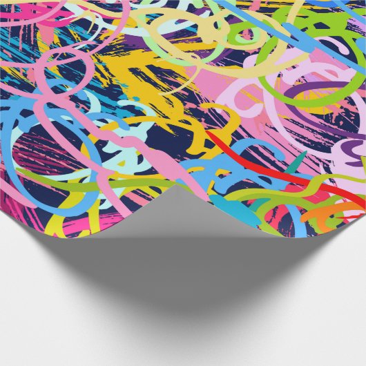 Kunstachtergrond. Naadloos patroon met grunge Cadeaupapier (Hoek)