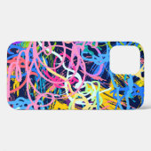 Kunstachtergrond. Naadloos patroon met grunge Case-Mate iPhone Case (Achterkant (horizontaal))