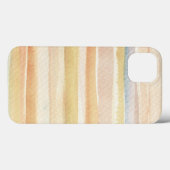 Kunstachtergrond waterverf, textuur Case-Mate iPhone case (Achterkant (horizontaal))