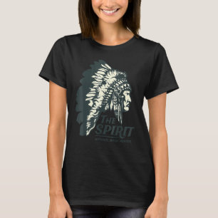 Kunstactivisme op natuurlijke wijze geboren jager t-shirt