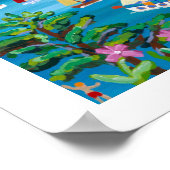 Kunstafdrukken: Campion Days, Cornwall van John Dy Poster (Hoek)