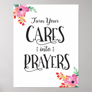 Kunstafdrukken in Prayer Poster