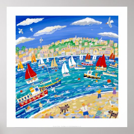 Kunstafdrukken: Mad Dogs en Cornishmen, Falmouth Poster (Voorkant)