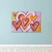 Kunstafdrukken schilderen van het schilderen van h canvas afdruk (Insitu (Houten vloer))