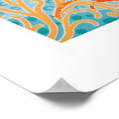 Kunstafdrukken: Slanfzwemmers. Tropisch visaquariu Poster (Hoek)