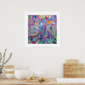 Kunstafdrukken: Tropische tweets Poster (Keuken)